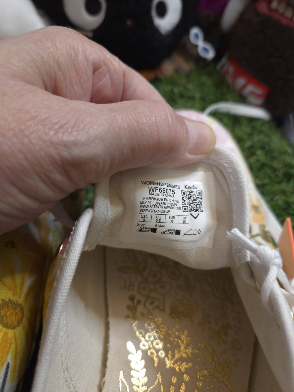 Rifle Paper Co. Keds Women's Floral Canvas Sneakers 8 - Picture 7 of 9